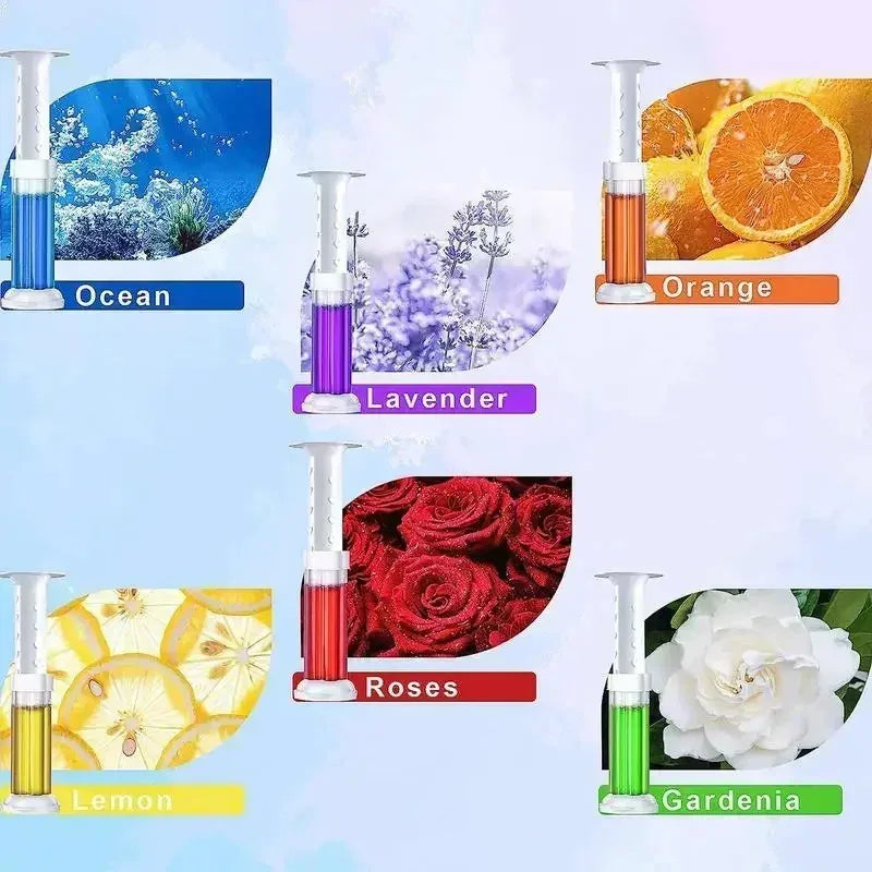 Revitalize Your Bathroom with Our Aromatherapy Toilet Cleaner Gel Stick - Powerful Odor Elimination and Lasting Freshness