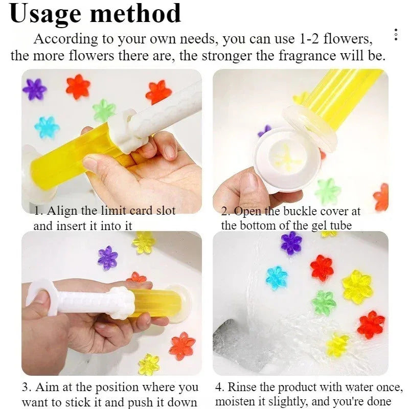 Revitalize Your Bathroom with Our Aromatherapy Toilet Cleaner Gel Stick - Powerful Odor Elimination and Lasting Freshness