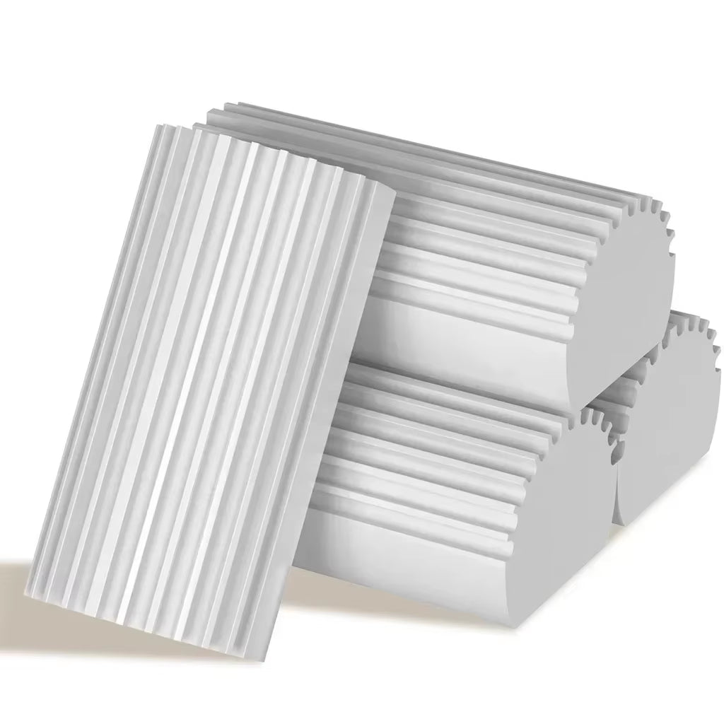 Damp Clean Duster Sponge - Versatile Portable Cleaning Brush for Blinds, Glass, Baseboards, Vents, Railings, Mirrors, and Windows