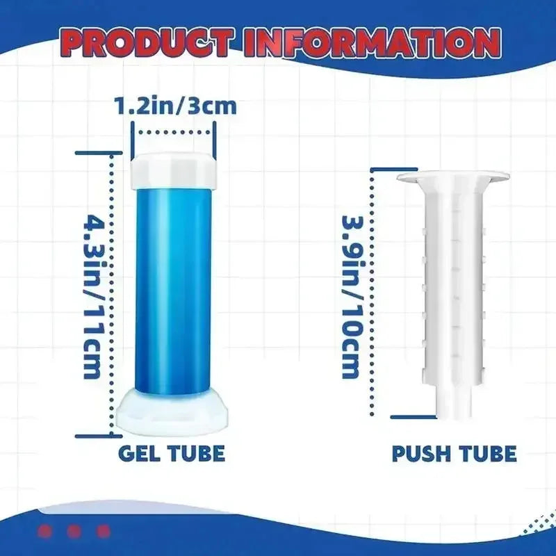 Revitalize Your Bathroom with Our Aromatherapy Toilet Cleaner Gel Stick - Powerful Odor Elimination and Lasting Freshness