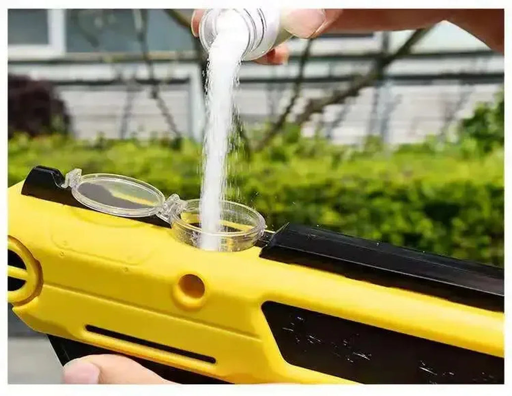 Enhanced Salt Gun for Precision Insect Elimination - Adult Simulation Toy and Shooting Game